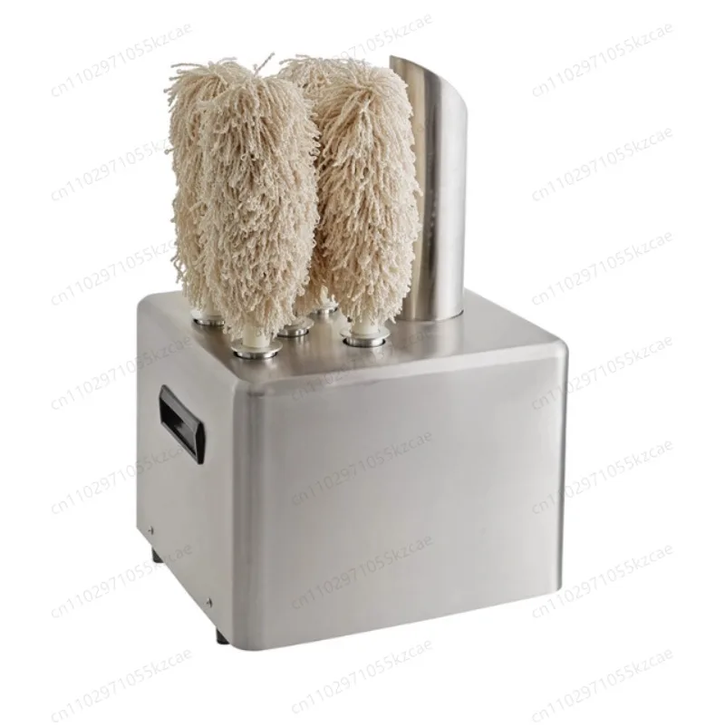 

Five-head commercial cup cleaner, restaurant red wine glass electric polishing dryer