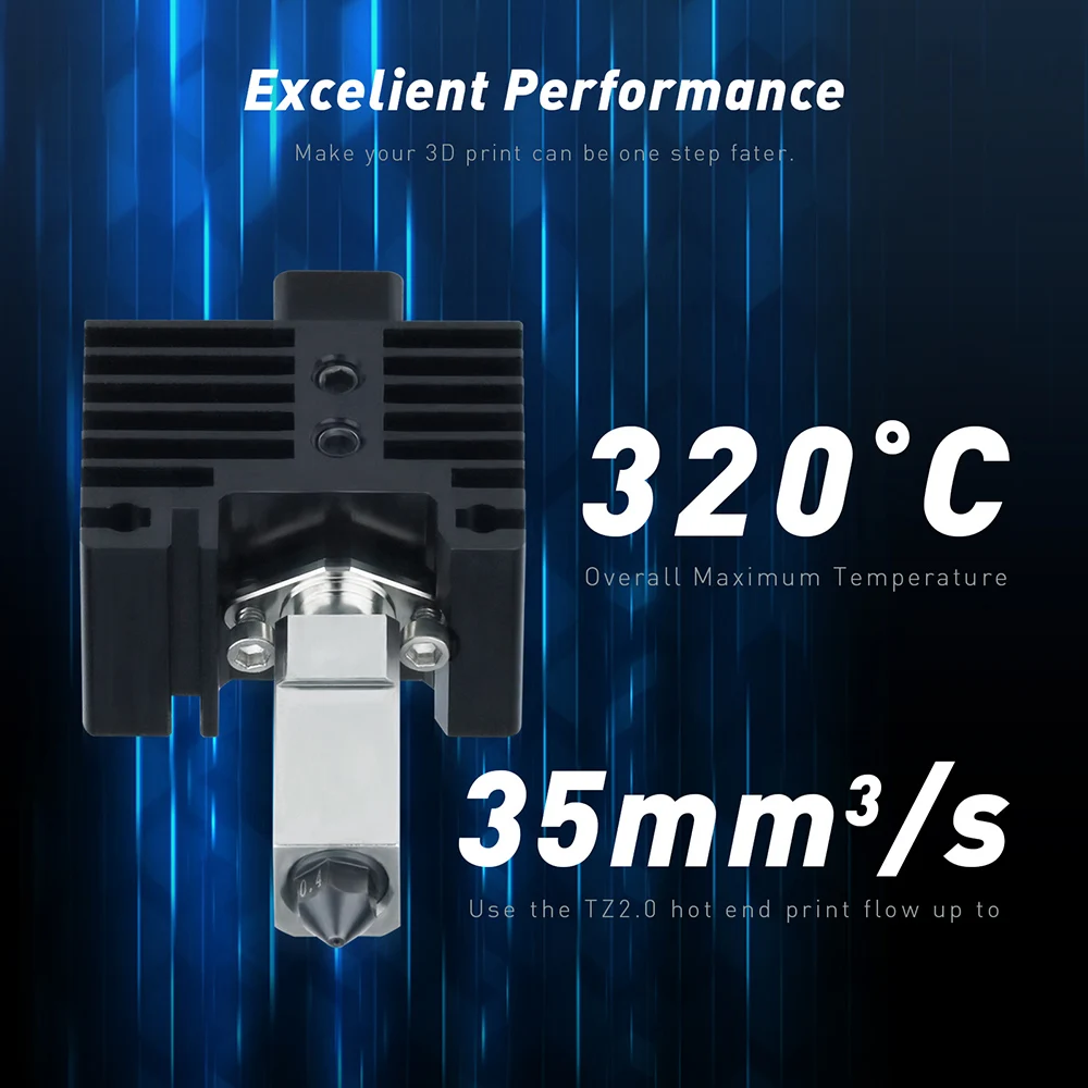 Bam-bulabs Hotend Upgrade 2.0 Version Bam-bulab Bi Metal Fit Bamboox1 BambulabsX1 X1C P1P P1S Hot End P1P Thermistor Axis Fan