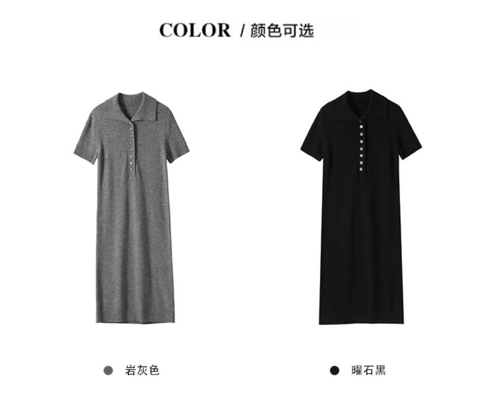 knit women sweater t shirt dress 100% wool short sleeve clothes womens sweaters woman clothing korean fashion luxury dresses top