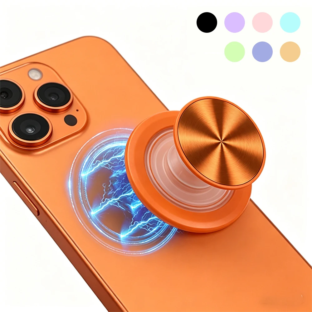 

Grippopso Upgraded For Magsafe Cellphone Grip Socket, Comfortable Magnetic Phone Holder Stand Strong magnet For IPhone 17 16 15