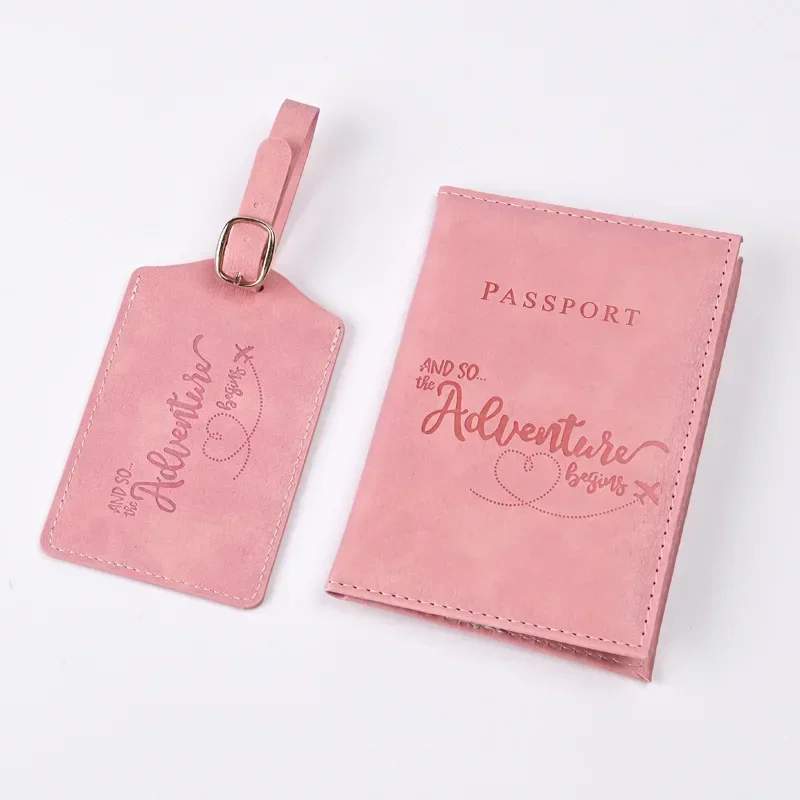 Travel Men Hear Letter Print Passport Holder Flight Ticket Clip ID Holder Passport Cover Women Passport Travel Organizer