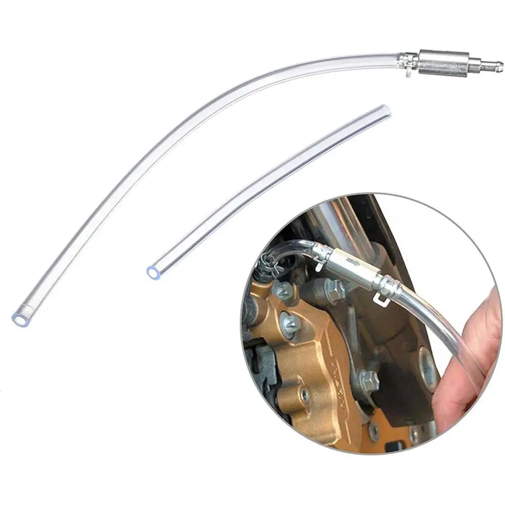 

Motorcycle Oil Drain Pipe Hydraulic Brake Bleeder Tool Bleeder Bleeding Fluid Brake Automotive Tool Hose Kit Bleeder Brake Y2R3