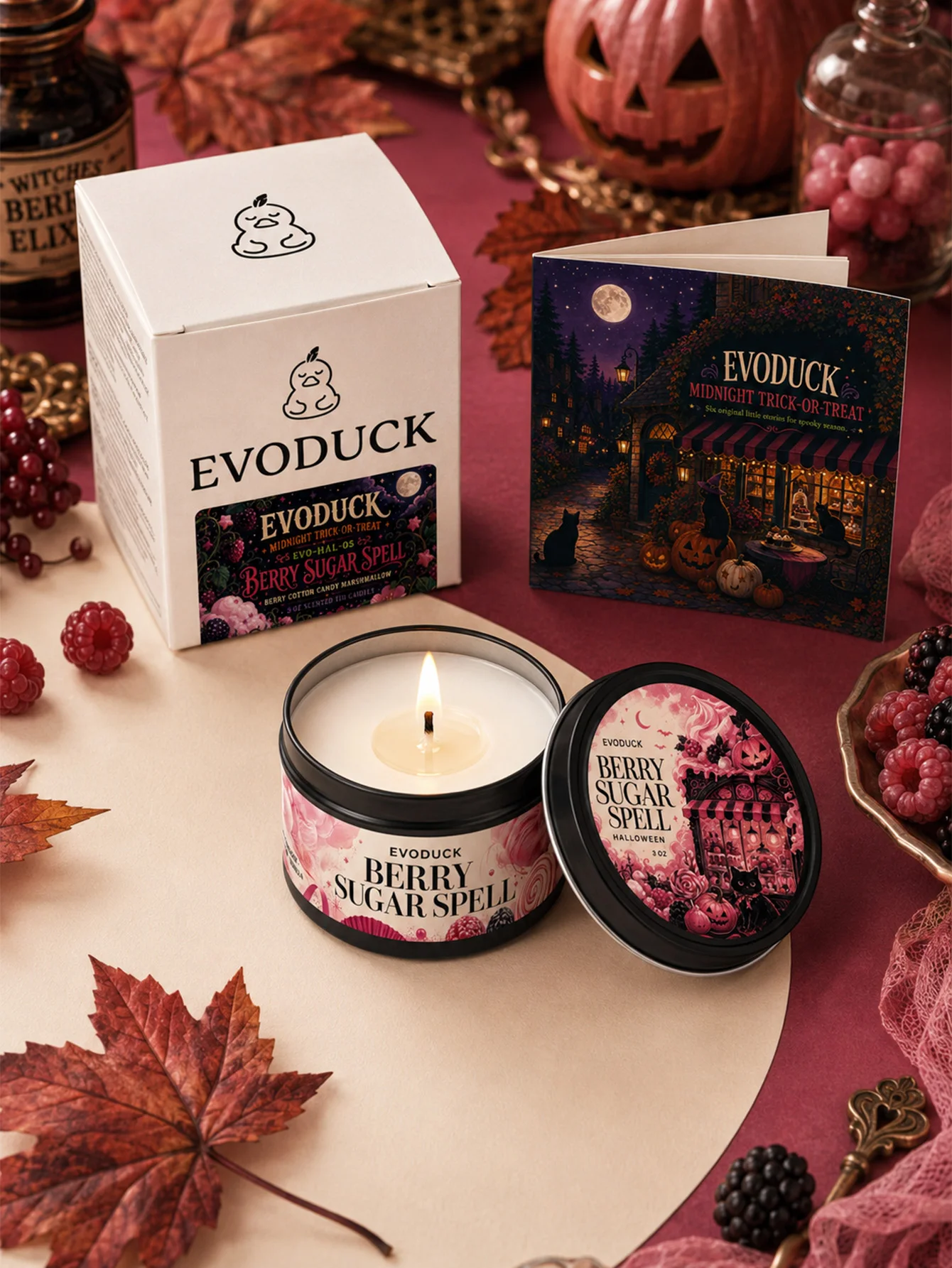 Set de Velas Aromáticas Berry - Cotton Candy Cone reseña y precio