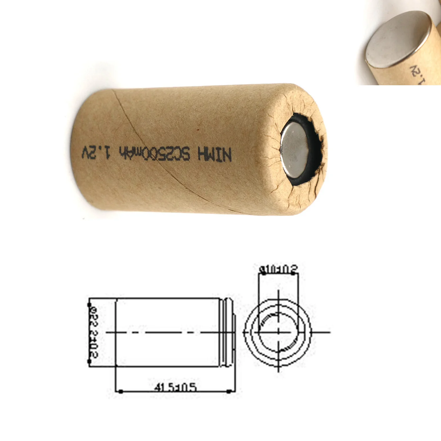 Ni-Mh Sc2500Mah Pow…