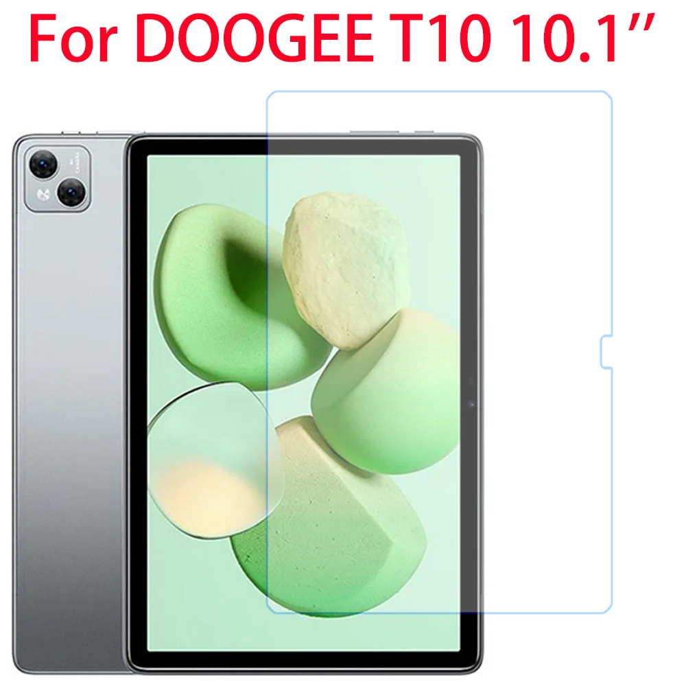 ฟิล์มกระจกนิรภัย9H สำหรับ T10 Doogee ขนาด10.1นิ้วอุปกรณ์ป้องกันหน้าจอสำหรับ T10 10.1แท็บเล็ตแก้วยาม