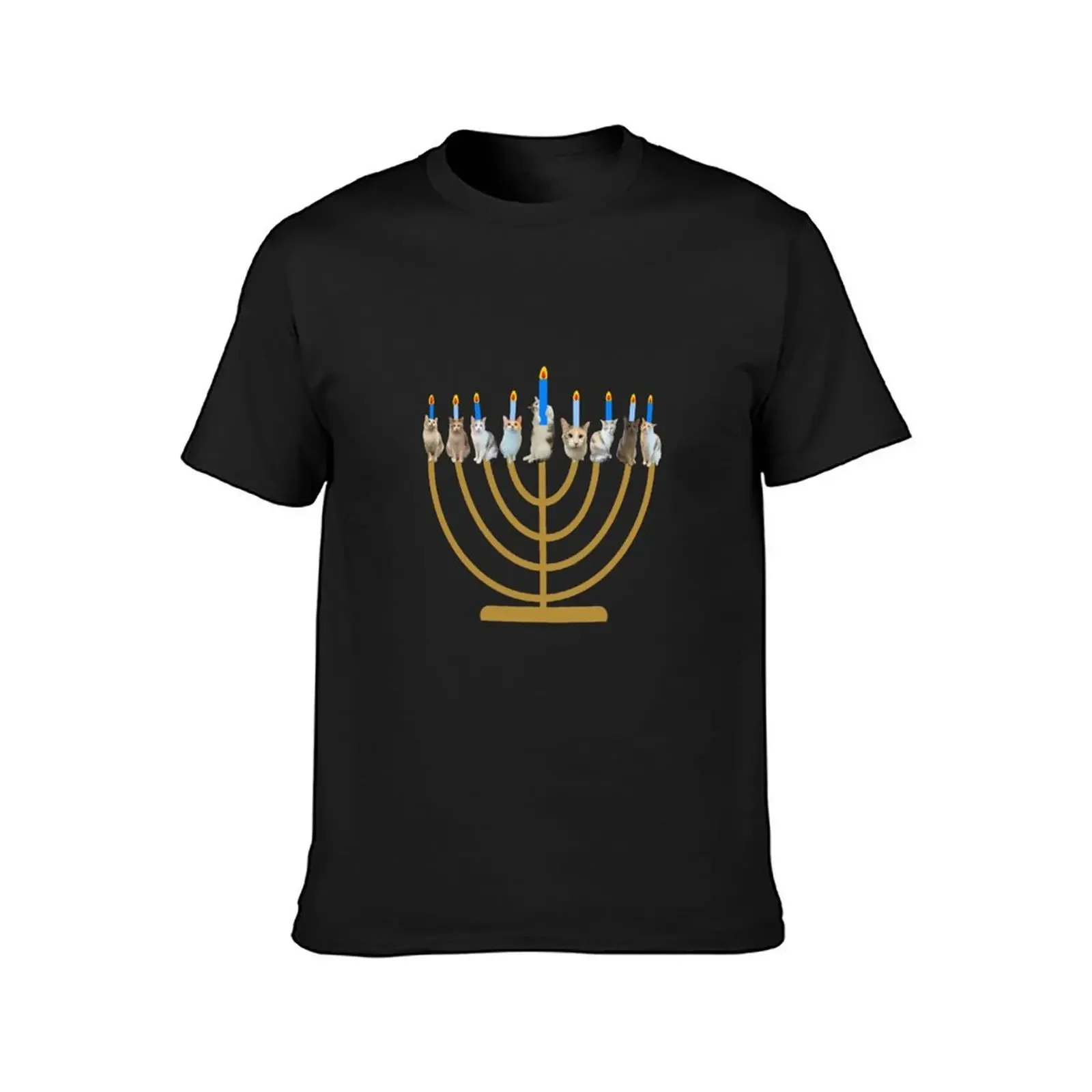 Hanukkat T-Shirt oversized plus sizes t shirts for men