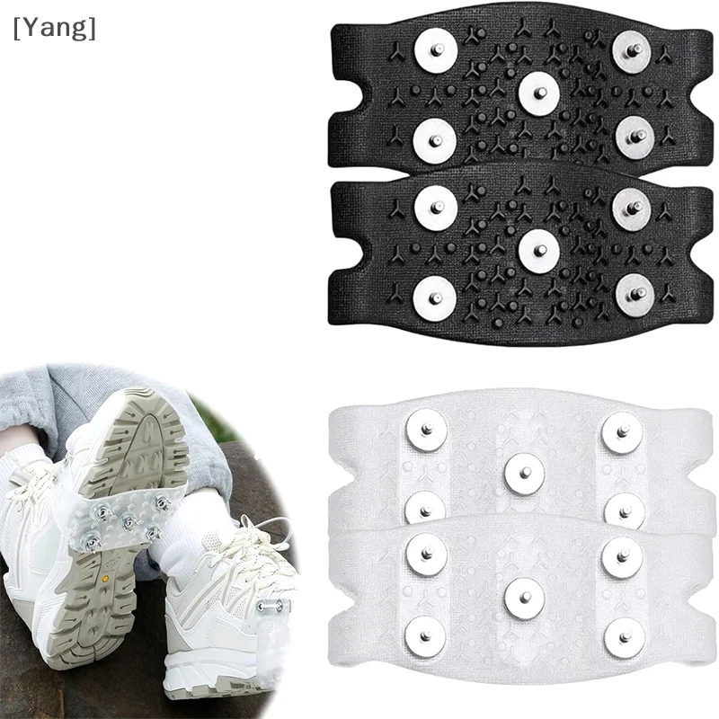 5-Claw Outdoor Anti-Skid Shoe Covers Anti-Skid Over Shoes Covers Wear Resistant For Snow Walking Winter Outdoor Equipment