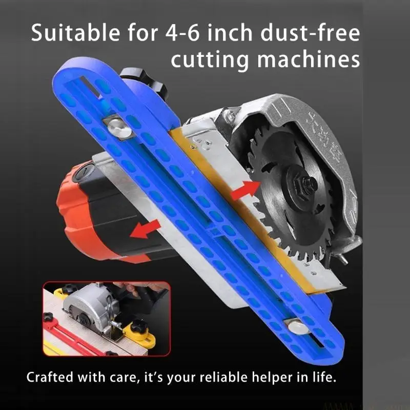 

A2BE Skill Sawing Guide Base Cutting Machine Positioning Clamps for Circular Sawing Mill Sawing Guide Attachment for Cutting