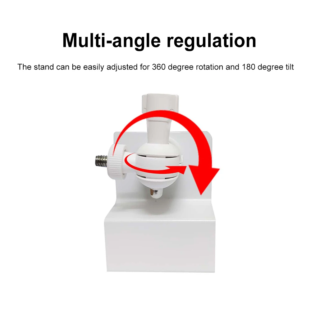 Kit de suporte de calha Eave para StarLink Mnini Outdoor Quick Install Stand 360 °   Rotação à prova d'água e à prova de ferrugem para StarLink Mini