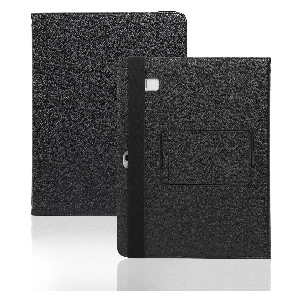 حافظة لجهاز HP Elite X2 1012 G1 G3 حافظة كمبيوتر لوحي فاخرة بنمط الليتشي من جلد البولي يوريثان مع غطاء حامل حافظة HP EliteX2 G4 Funda Elite X2 G8