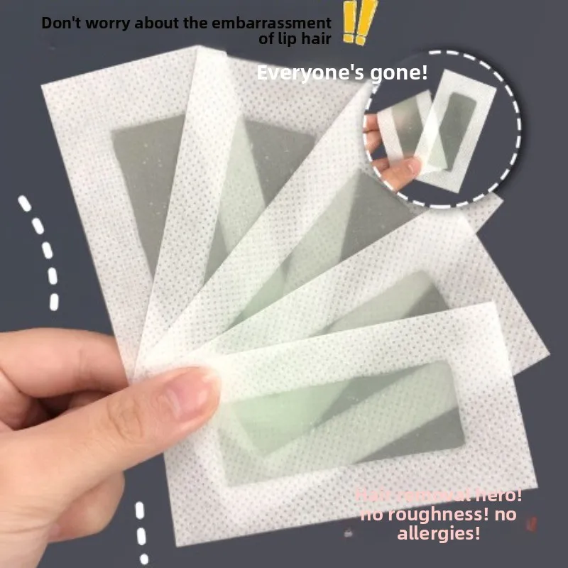 10Pcs Hair Removal Wax Strips Kit With Moisturizing After Wax Wipes Cooling Soothing Body Waxing Set For Women Men
