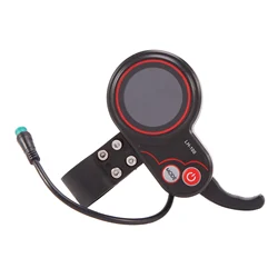 LCD-LH100 24V/36V/48V/60V 5 pin Display bici elettrica Thumb Throttle tachimetro pannello di controllo per Scooter elettrico