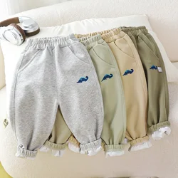 Boys Sports Pants Autumn Winter Trousers For Kids Casual Children School Joggers Toddler Outfits Baby Clothes