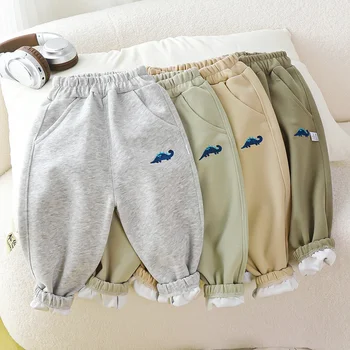 מכנסי ספורט בנים מכנסיים חורף סתיו לילדים ילדים מזדמנים בגדי תינוקות בגדי תינוקות בגדי תינוקות