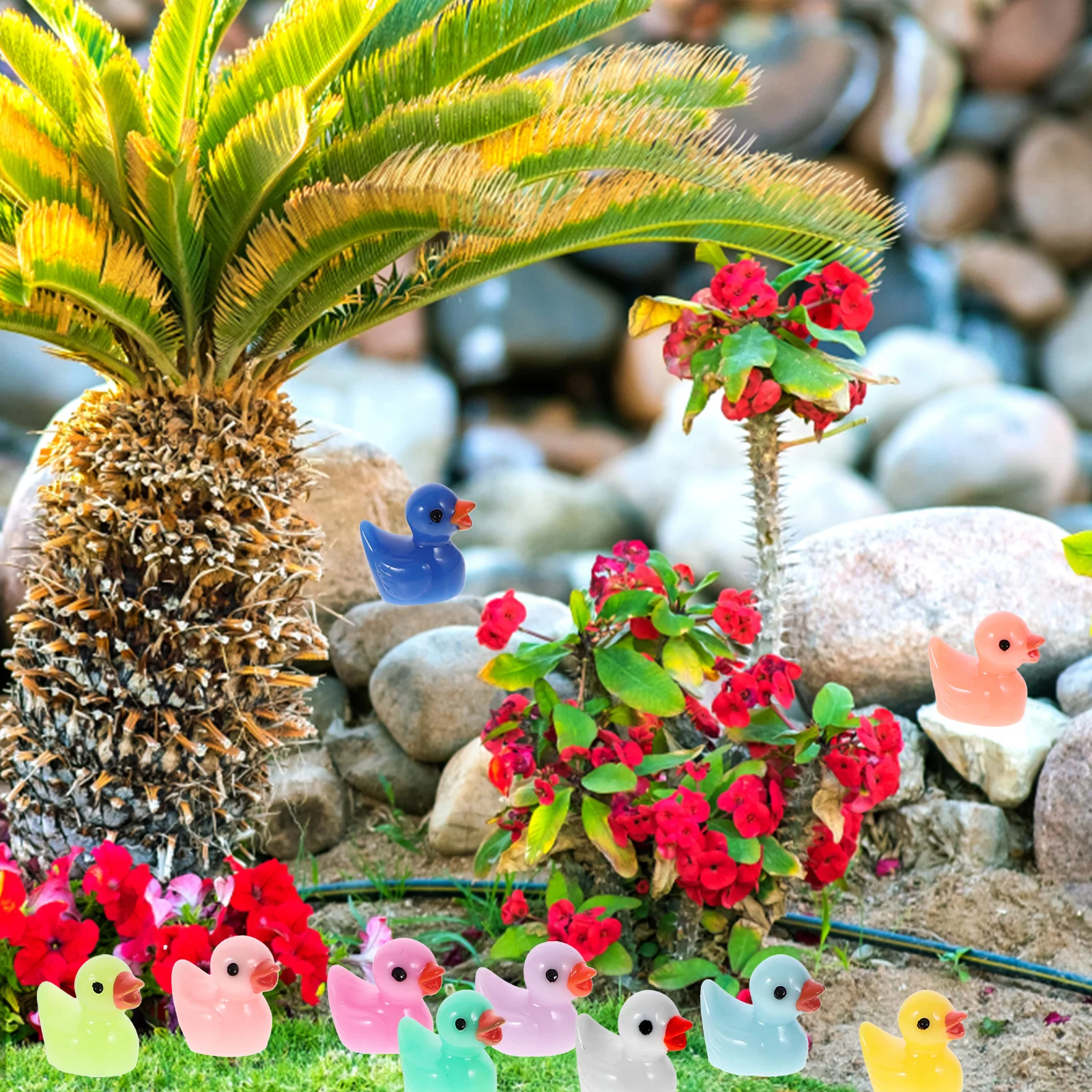 200pcs Desktop Figurine Resin Craft Statue for Garden Lawn Patio Yard Decoration mini ornament decorations