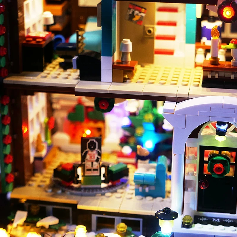 

RC DIY LED Light Kit For LEGO 21330 Home Alone( Only LED Light,Without Blocks Model)