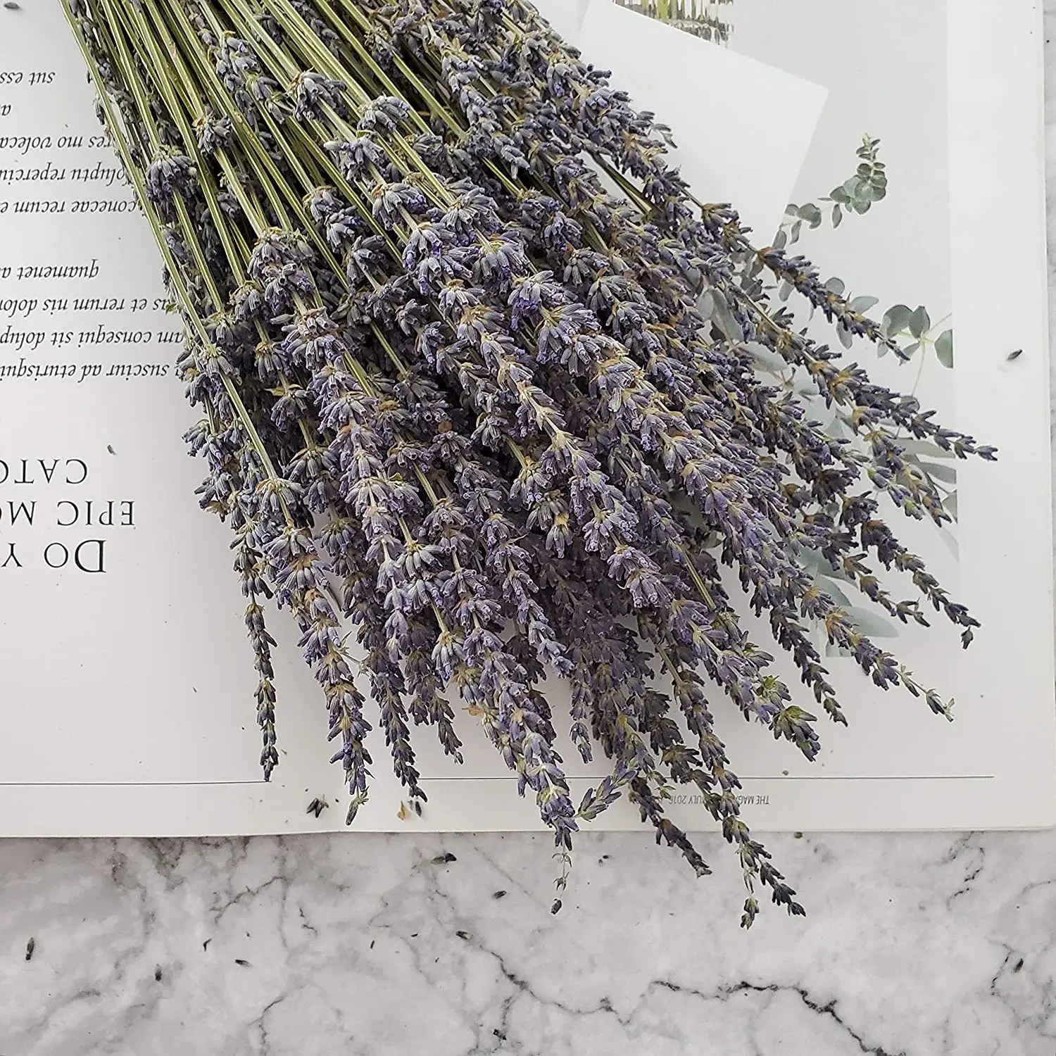 Dry lavender bouquet, 100g in total, 100% natural lavender flowers, used for DIY flower arrangement, family party, wedding decor