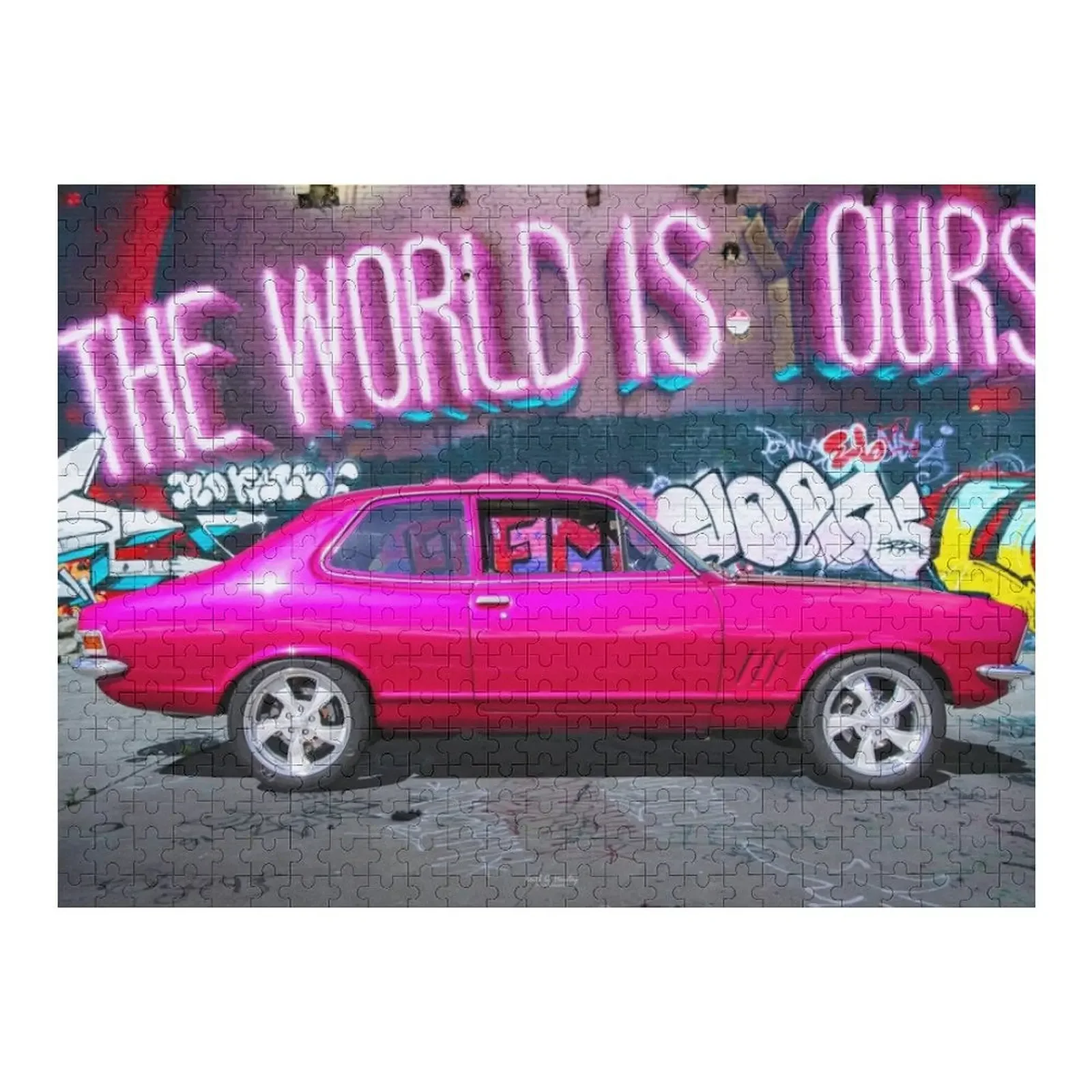 

Back to the 70s Jigsaw Puzzle Custom Wood Customized Kids Gift Puzzle