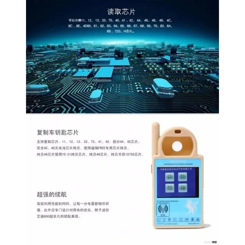 ND900 جهاز إرسال واستقبال صغير مبرمج مفتاح تلقائي صغير ND900 مفتاح مبرمج تحديث عبر الإنترنت نفس وظيفة صغيرة CN900 الشحن السريع