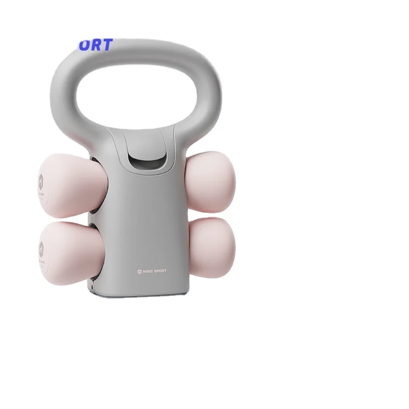 

2026 Rubber Dumbbell & Kettlebell Multifunctional Adjustable 5kg for Home Gym Fitness