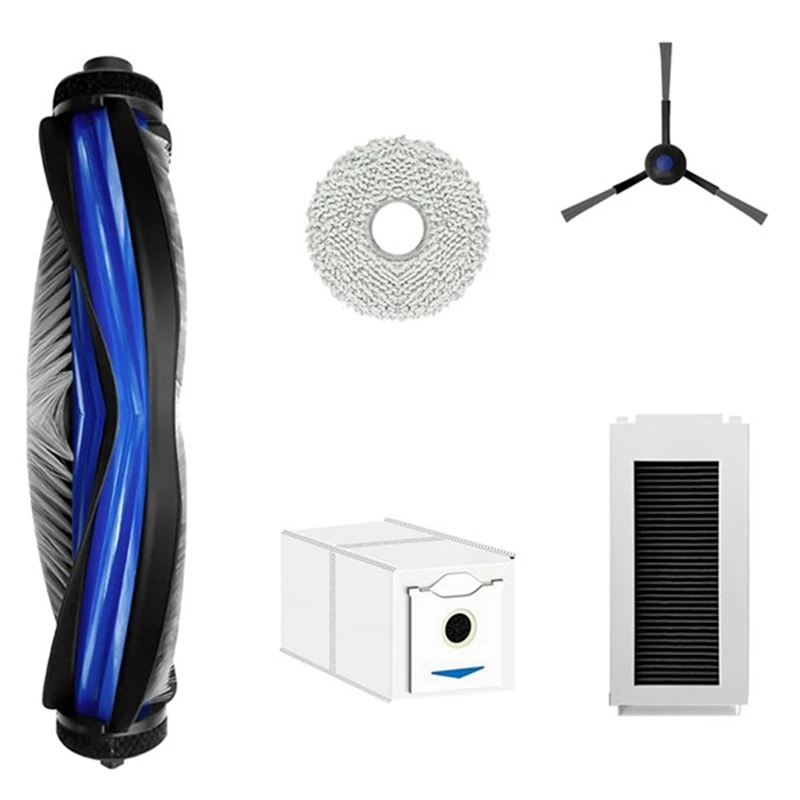 AAAN-9PCS Set di filtri per spazzole e panni per aspirapolvere per Ecovacs Debot N30 Omni N30 Pro Omni Parti di ricambio per aspirapolvere