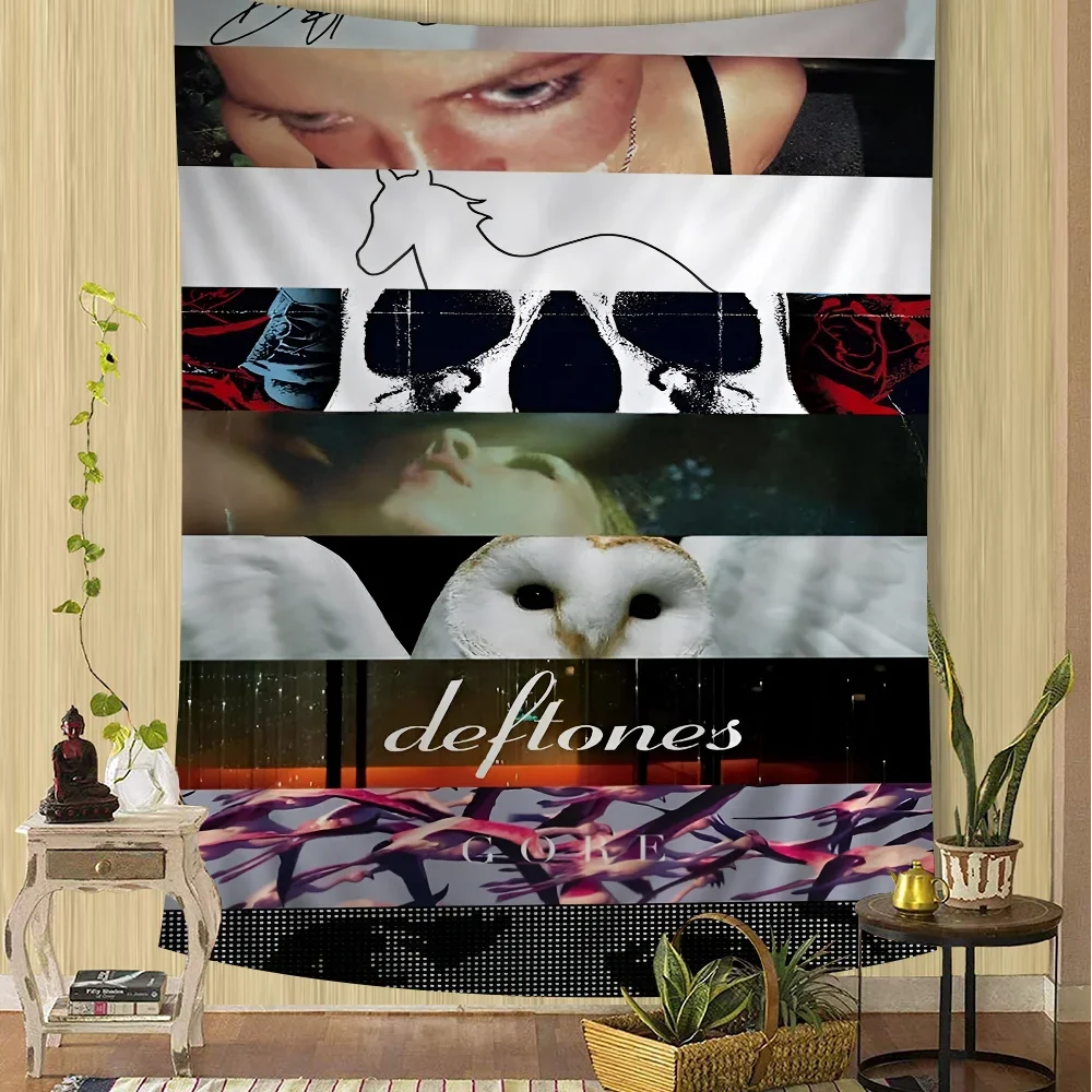 Deftones Singer Chart Tapestry Home Decoration hippie bohemian decoration divination Wall Hanging Home Decor