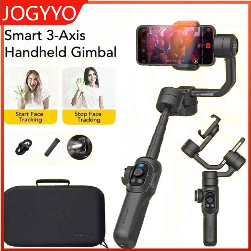 

Профессиональный 3-осевой ручной стабилизатор AOCHUAN Smart S2 Kit для iPhone и смартфонов Android.