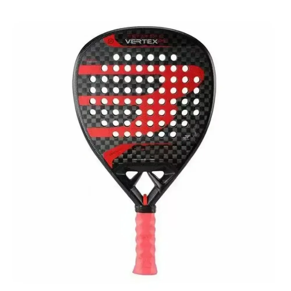 Padel Racket Carbon Fiber Surface with3K 12K 18K EVA Memory Flex Foam Core Lightweight Padel Racquet