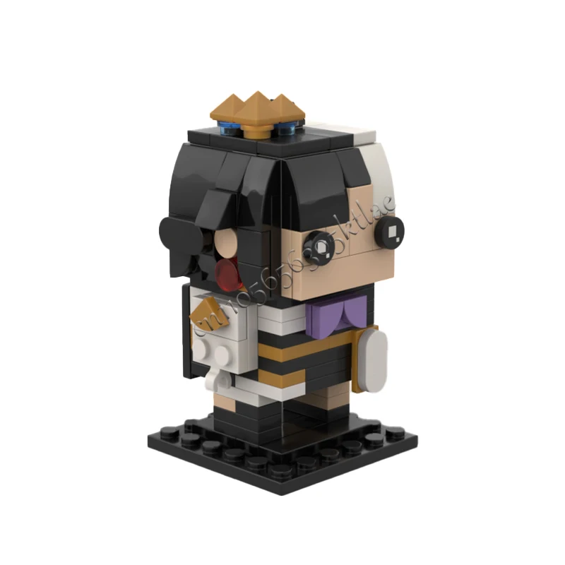 160 Stück virtuelle Idolen und Sänger Charaktere Sammeln Sie Serie Vision Brickheadzes Modell DIY Puzzle Geburtstag Cartoon Anim Spielzeug Geschenk