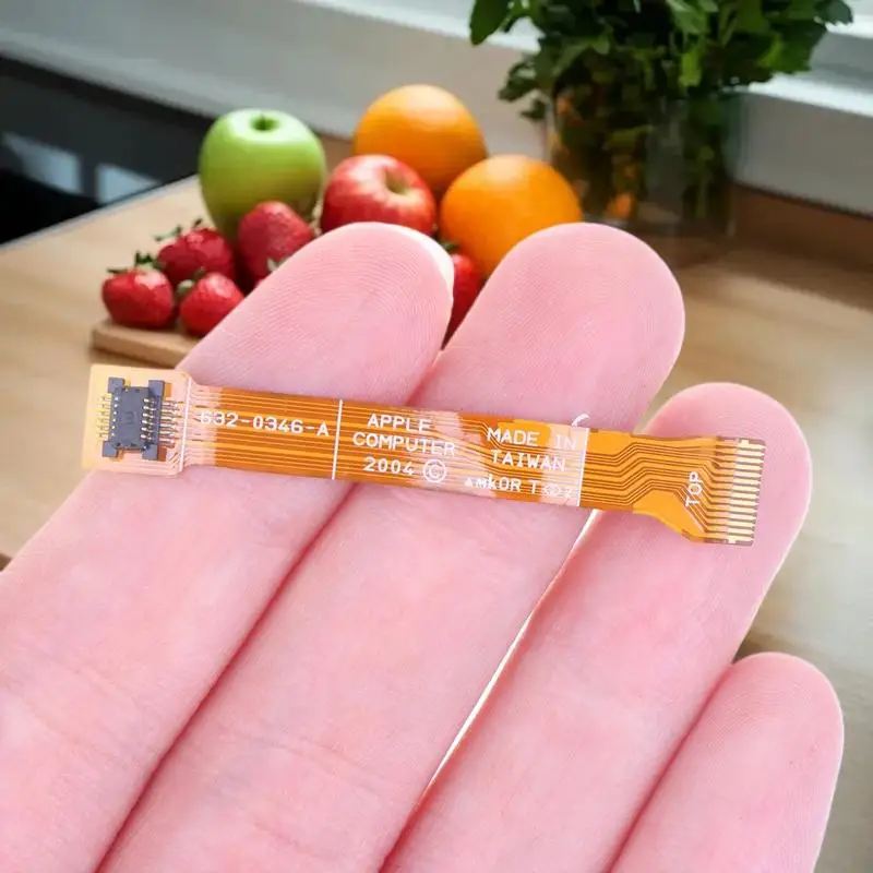 Unità singola iPod 4a generazione. Cavo a nastro flessibile per foto a colori con jack per cuffie e interruttore di sostegno per 15 GB 20 GB 40 GB 60 GB