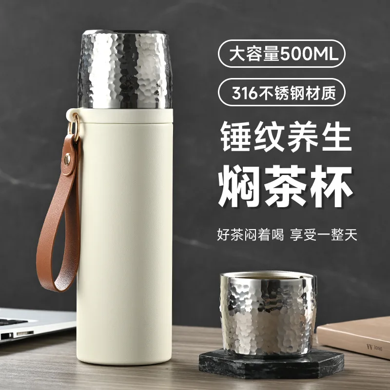 500ml Portable Gift Thermos Cup Bottle for Travel Insulate Cup Keep Cold Hot Drink Coffee Thermos Water Bottle Vacuum Flasks