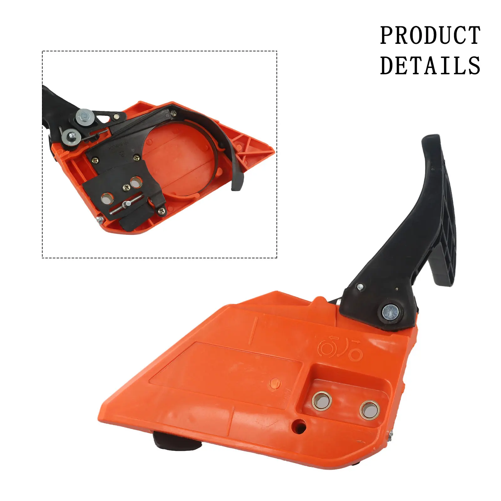 

Chainsaw Brake Handle Clutch Sprocket Cover Chainsaw Maintenance Durability Easy Installation Heavy Use Long-lasting Performance