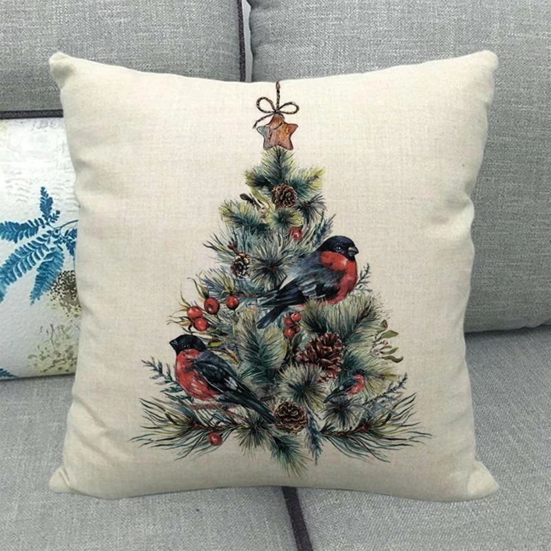 2021 新クリスマススロー枕カバークリスマスウエストクッションカバー枕カバードロップセール