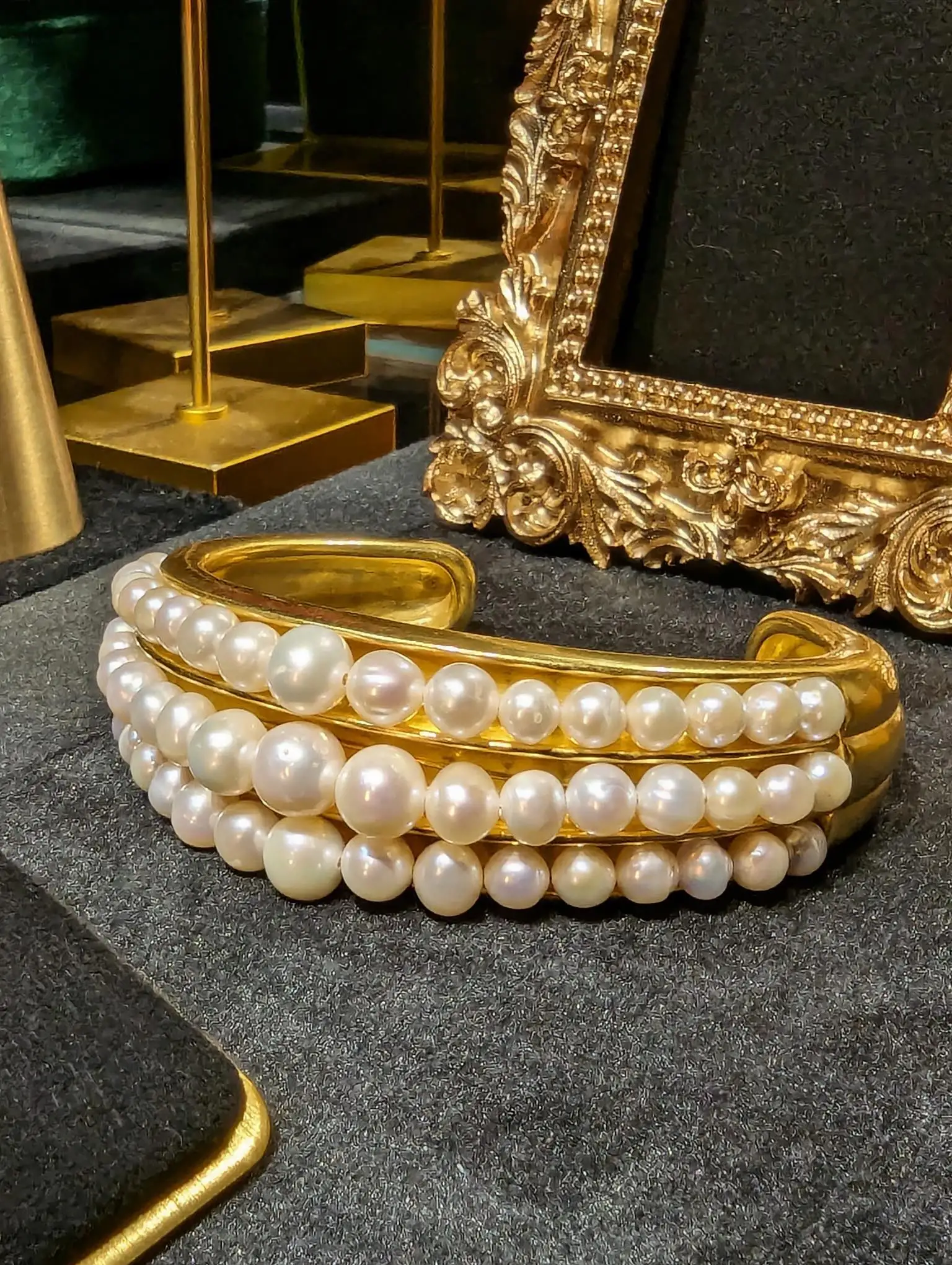 Handicraft series of high-grade natural pearl bracelet