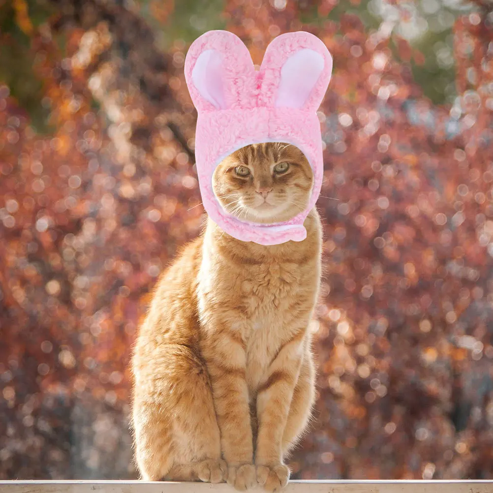 

Bunny Ear Hat Pet Small Cats Dogs Cosplay Easter Dress Up Costume Party Headwear Bunny Ear Hat Pet Dress Up Costume