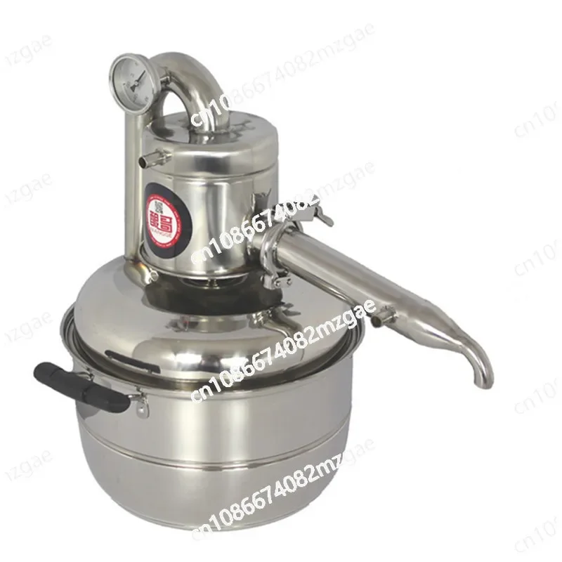 Alcohol Distiller High Quality Stainless Steel 10L Home Use Still Brewing Winemaking Make Wine Brewing Equipment