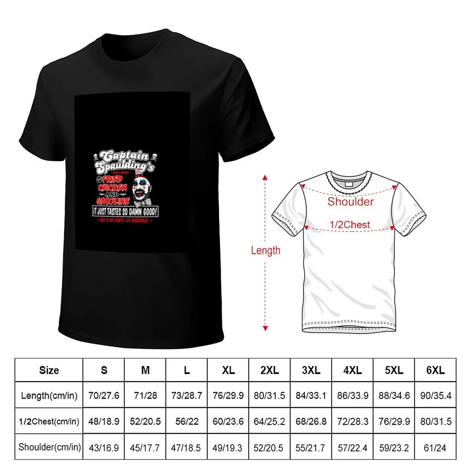 Captain Spaulding T-Shirt t shirt for man T-Shirt