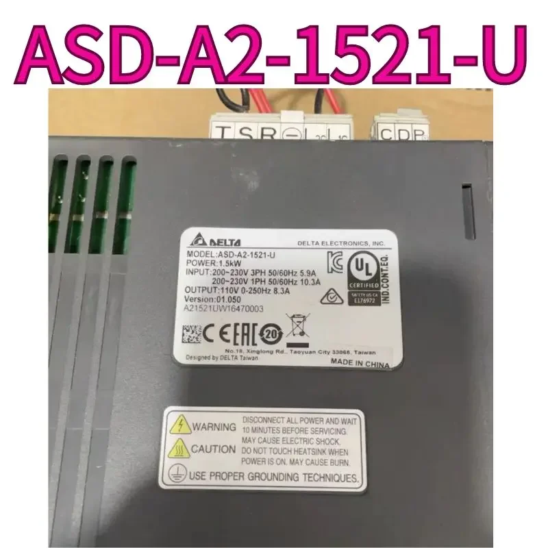 BC Used servo driver ASD-A2-1521-U tested OK and shipped quickly