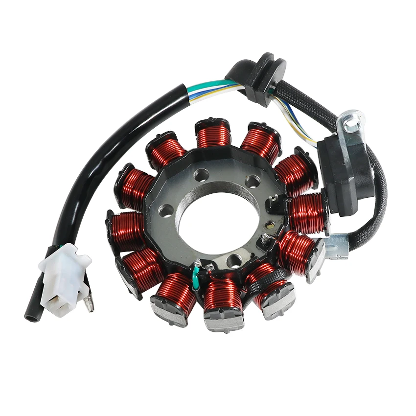 Motorcycle Ignition Generator Stator Coil For Honda Wave 125 Fi V2 110 RSX 2024 Front disk, Rear brake disk 31120-K73-V41