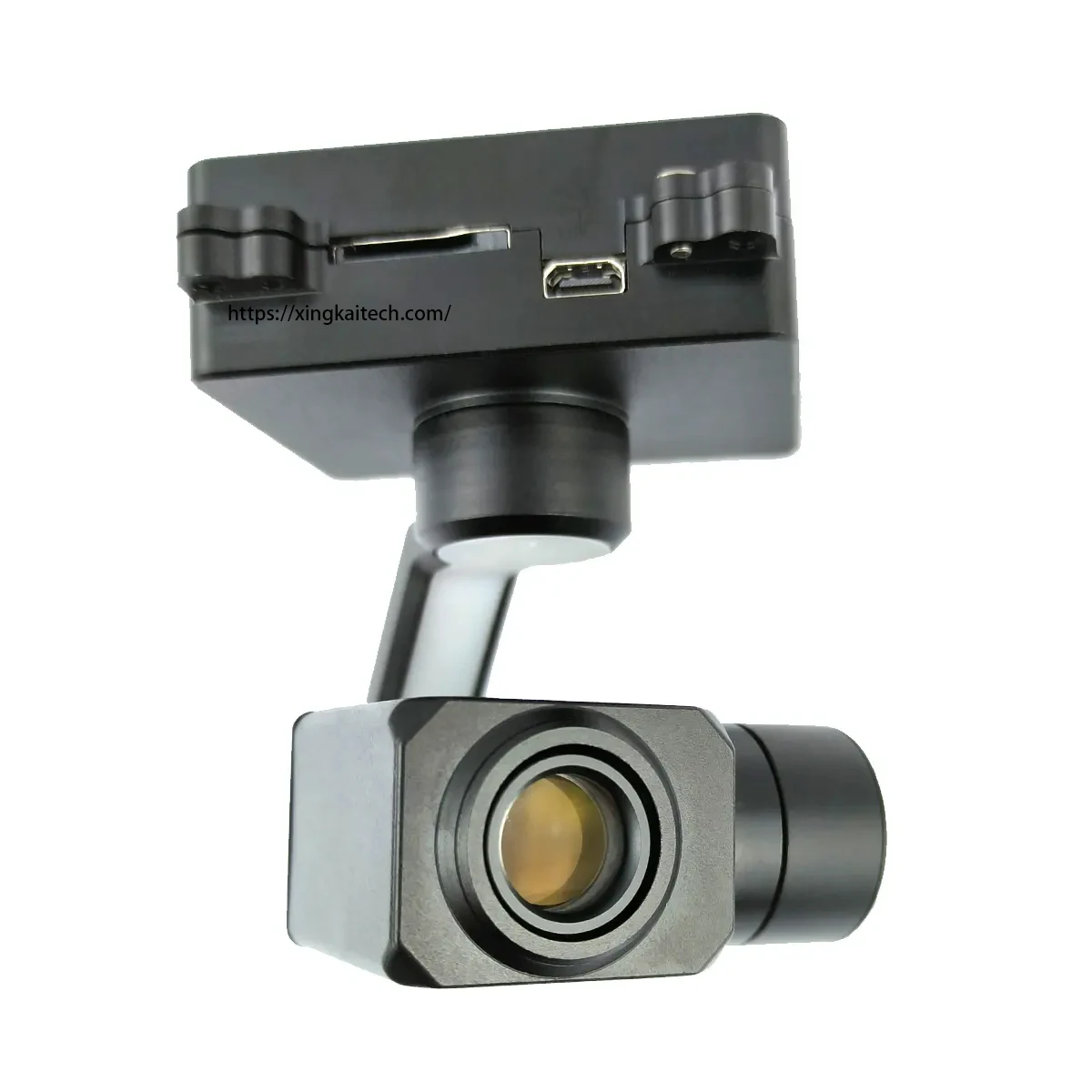 3-Axis Camera Drone 4K Visible Light Gimbal Camera 7x Digital Zoom Remote Control Channel Controlled Miniature Camera For FPV