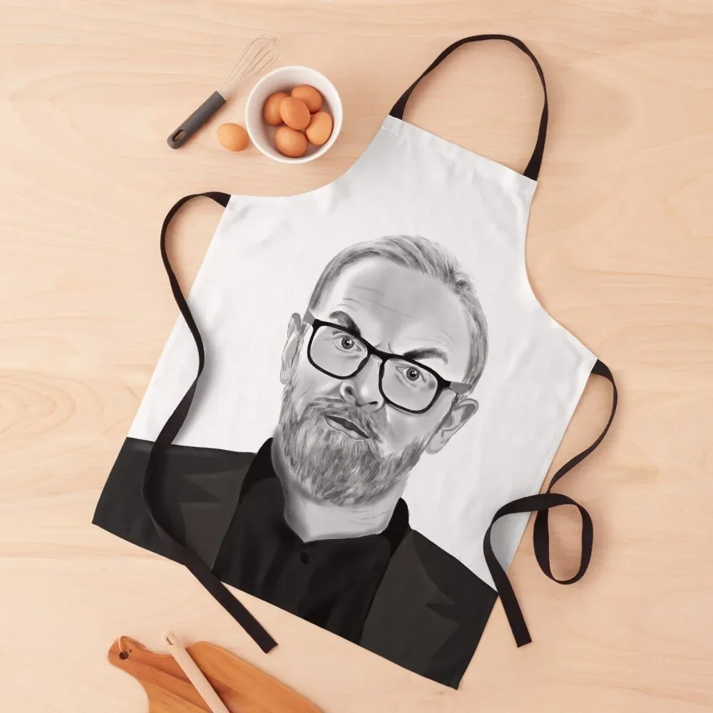 

Greg Davies Apron Waterproof Kitchen Woman Men gift Customizable Apron