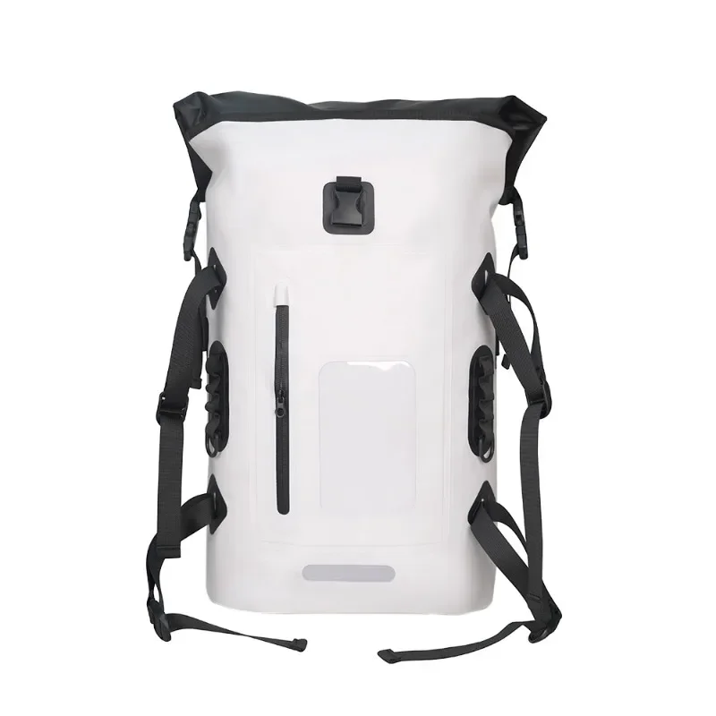 32L Waterproof Drift Bag Swimming Backpack Large River Trekking Shoulder Diving Wet Dry Rafting Canoeing Kayak PVC Camping Bag