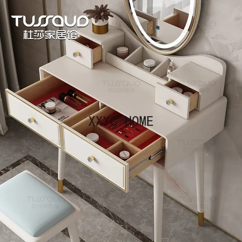 북유럽 60cm 미니 라이트 럭셔리 드레싱 테이블 라이트 침실 현대 간단한 스토리지 메이크업 테이블