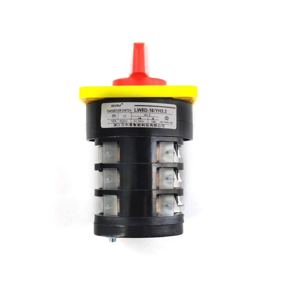 1PCS LW5D 16 YH3 3 Multi-Purpose Transfer Switch For Electrical Systems 16A 500V AC 3 Phase High Voltage Power Tool Parts