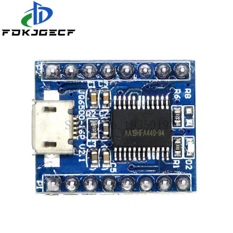 JQ6500 16Mbit Voice Sound Board Module USB DIP16 TTL UART MP3 Breakout Replace One to 5 Way MP3 Voice 3.2-5V 20mA