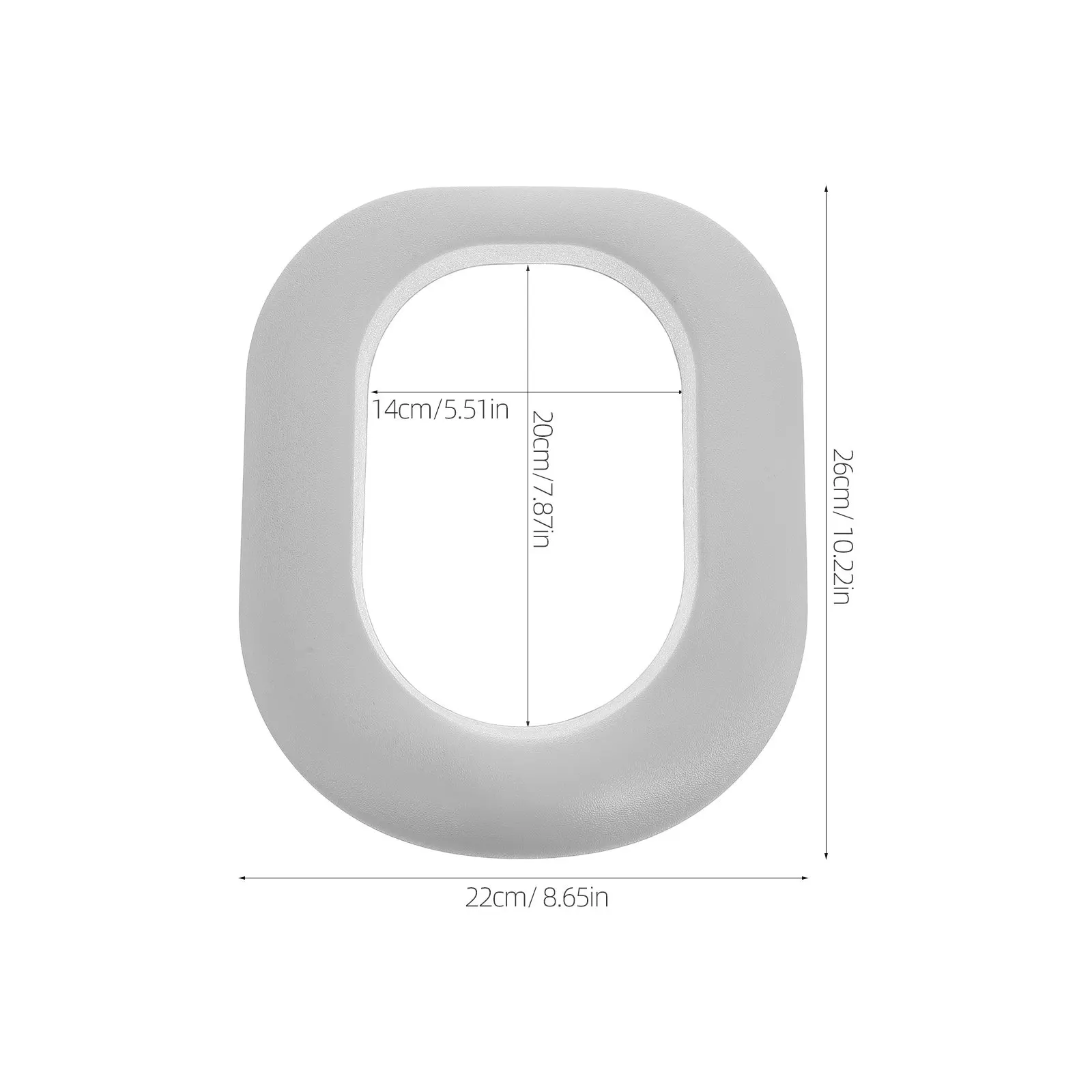 Kids Toilet Training Ladder PU Seat Cushion Soft Comfortable Adjustable Fit Detachable Design Easy to Clean Bathroom Toilet Pad