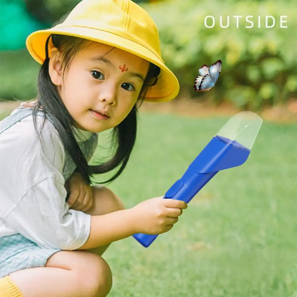 Non-Contact Handheld Insect Trap Transparent Handheld Insect Observation Tool Comfortable Grip Portable