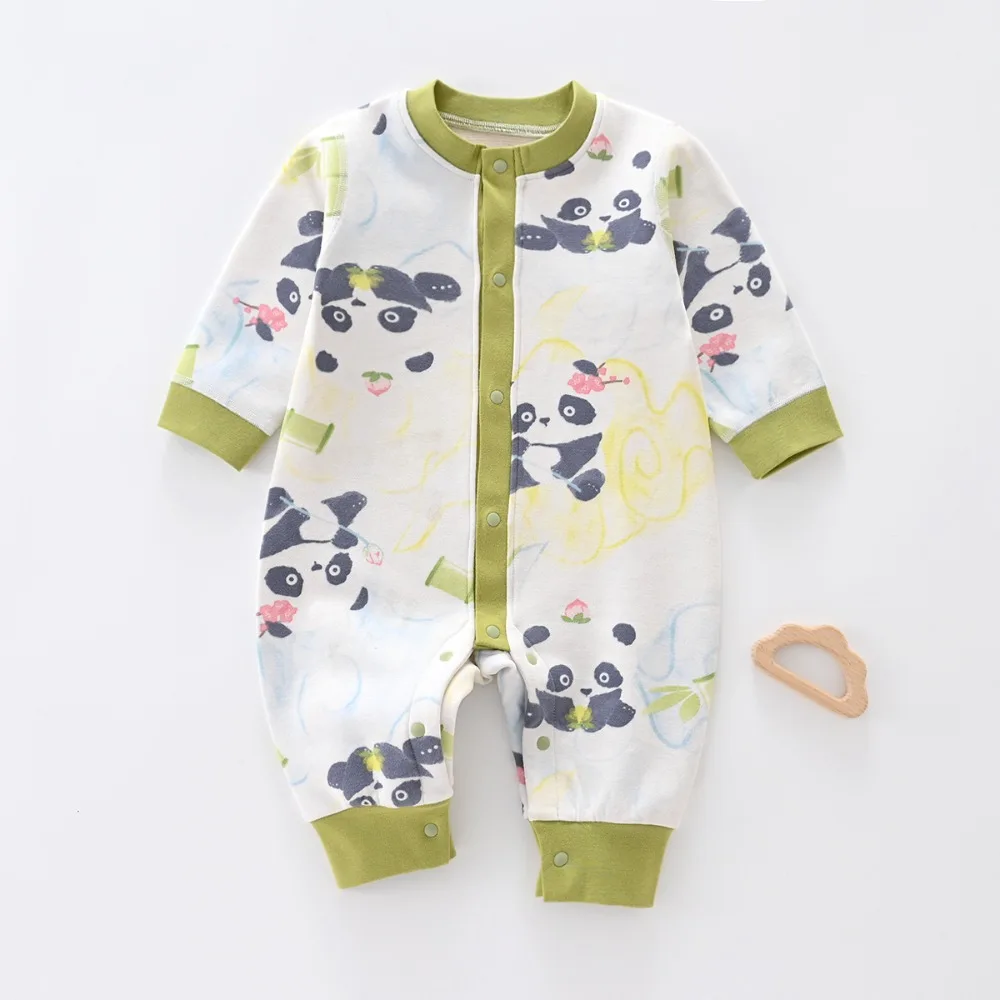 Baby Silk Jumpsuit for Keeping Warm Can Fit Snugly Can Be Worn Externally Baby Climbing Clothes for Keeping Warm Autumn Jumpsuit