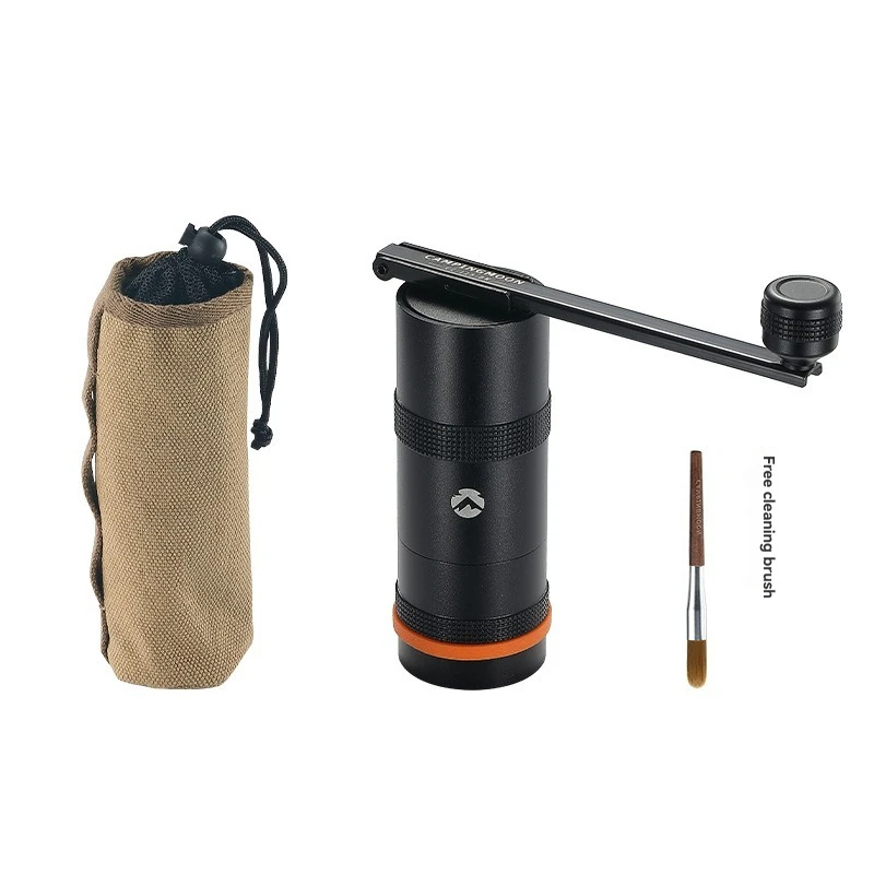 

CAMPINGMOON CC-152-BK Stainless Steel Grinding Core Hand cranked Coffee Grinder Outdoor Camping Hand brewed Coffee Grinder