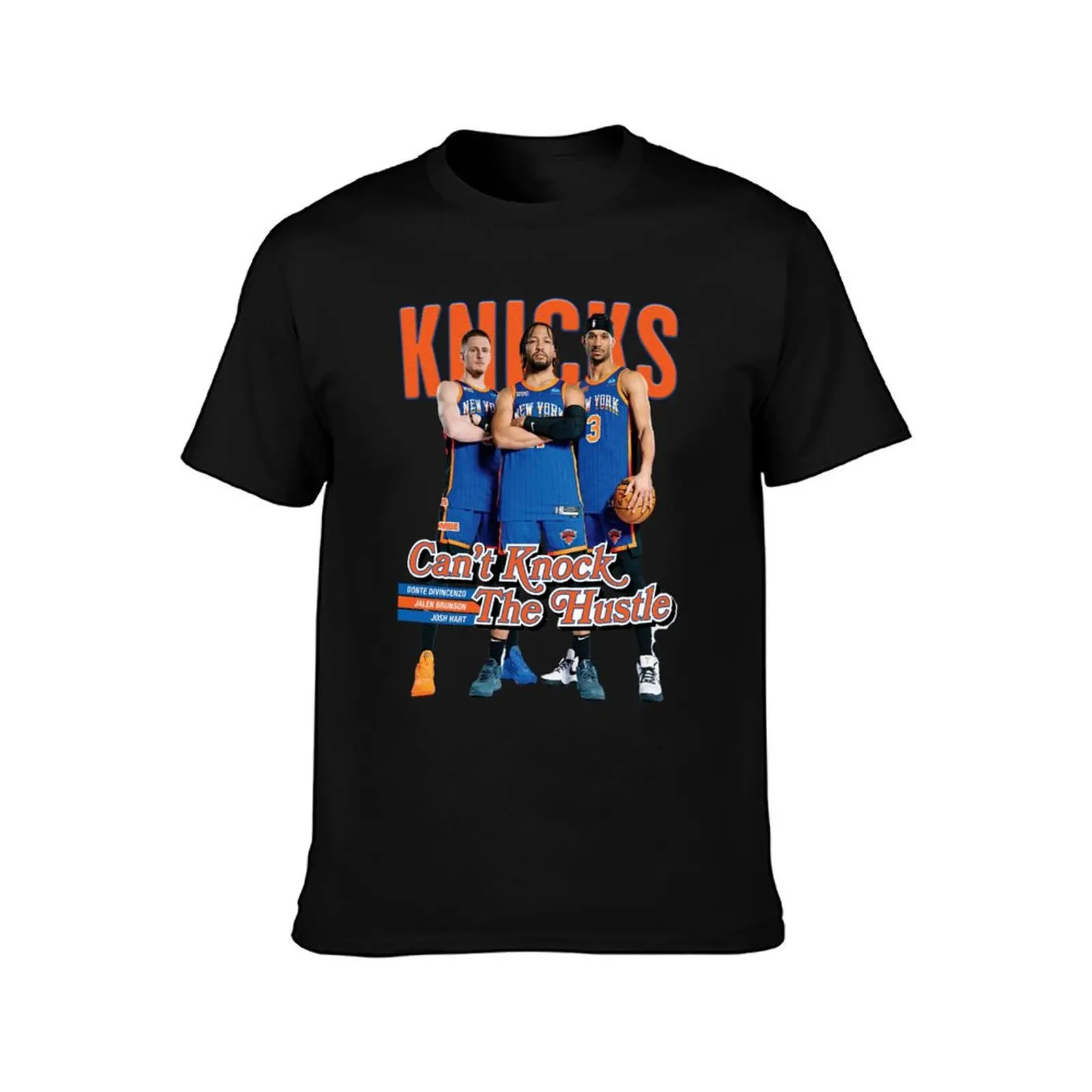 Can't Knock the Hustle T-Shirt Summer Casual Cotton Tee Oversized Streetwear Tops Vintage Graphic Print Unisex Men Women